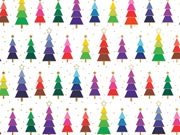 Rainbow Trees Gift Wrap, 24"x417', Half Ream Roll-thumbnail