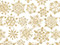 Sparkleflake Gold White Gift Wrap, 30"x104' Roll-thumbnail