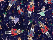 Nutcracker Ballet Wrapping Paper, 30"x417', Half Ream Roll-thumbnail