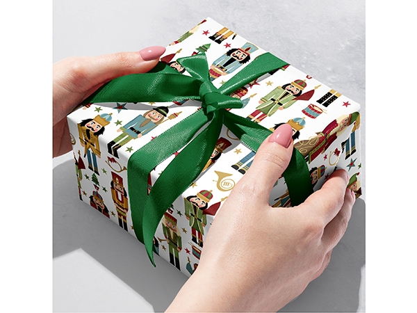 Traditional Nutcracker Gift Wrap, 24