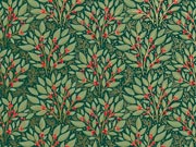 Holly Tapestry Wrapping Paper, 30"x417', Half Ream Roll-thumbnail