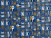 Hanukkah Greetings Gift Wrap, 30"x208', Quarter Ream Roll-thumbnail