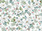 Snowdrift Floral Wrapping Paper, 24"x417', Half Ream Roll-thumbnail
