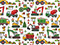 Holiday Construction Gift Wrap, 30"x208', Quarter Ream Roll-thumbnail