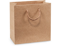 Canvas Reusable Shopping Bag Totes, Small 6.5x3.5x8 inch, 10 Pack