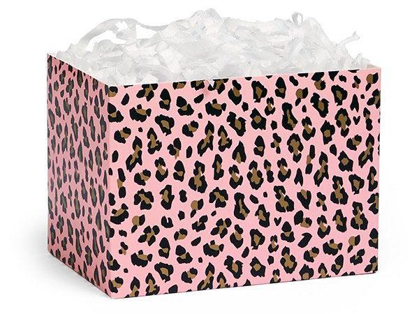 Lipstick Leopard Basket Boxes