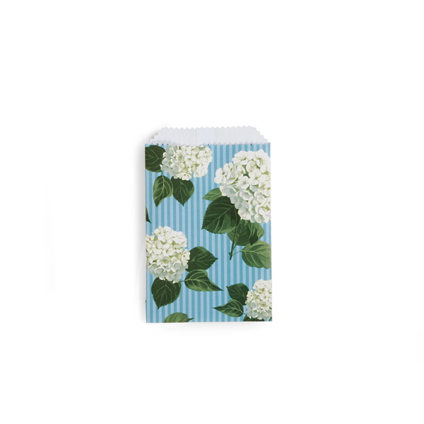 Hydrangea Blossoms Merchandise Bags, 4.75x6.75", 500 Pack