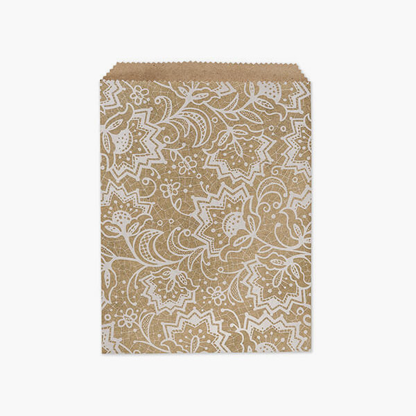 Lace Kraft Paper Merchandise 8.5x11", 100 Pack