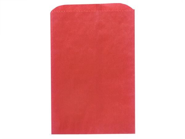 Red Paper Merchandise Bags, 12x15", 1000 Pack