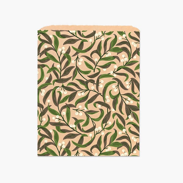 White Berries Paper Merchandise Bags, 12x15", 500 Pack