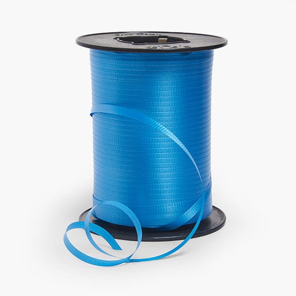 Blue Curling Ribbon 3/16"x510 yards