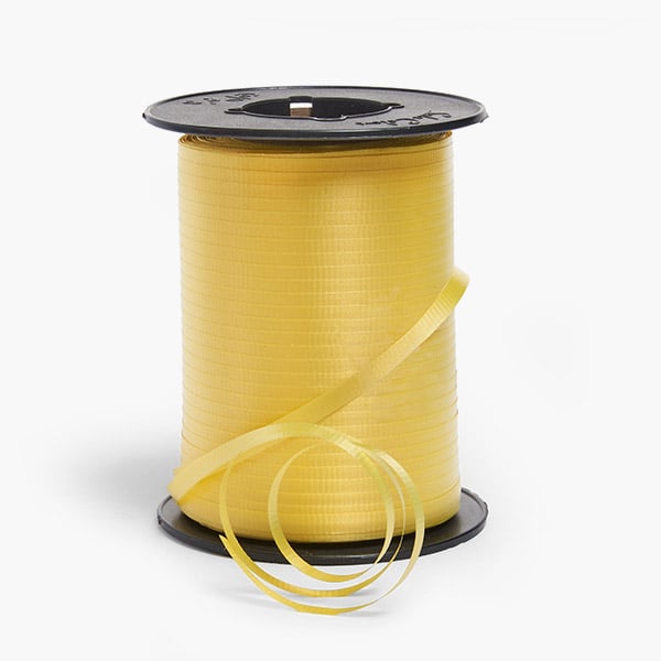 Yellow Daffodil Curling Ribbon, 3/16"x510 yards