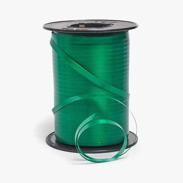 Emerald Green Curling Ribbon, 3/16"x510 yards