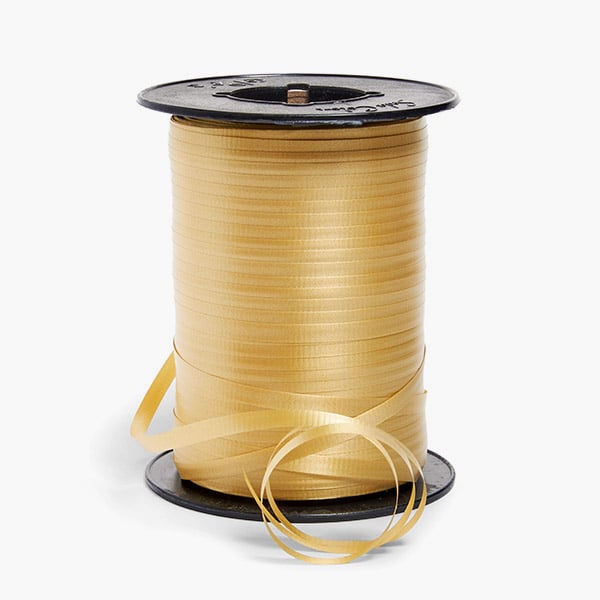 Gold Curling Ribbon, 3/16"x510 yards