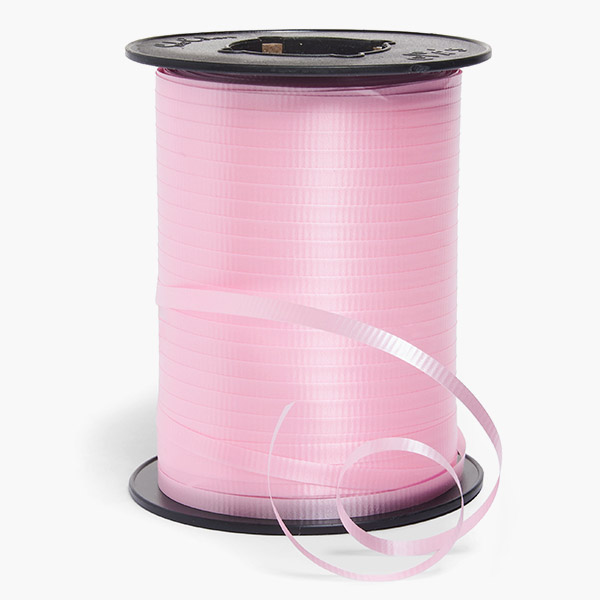 Pink Curling Ribbon, 3/16"x510 yards