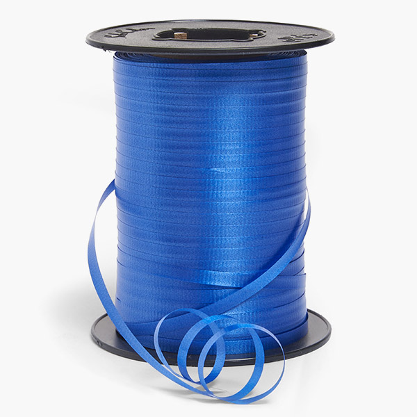 Royal Blue Curling Ribbon, 3/16"x510 yards