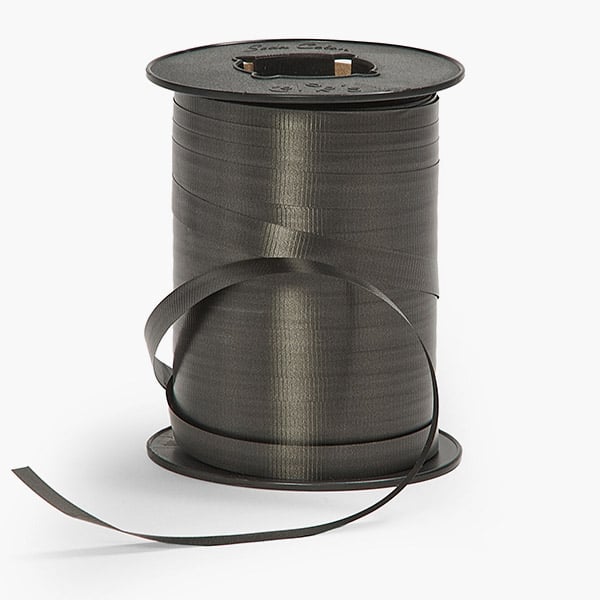 Black Curling Ribbon, 3/8"x260 yards