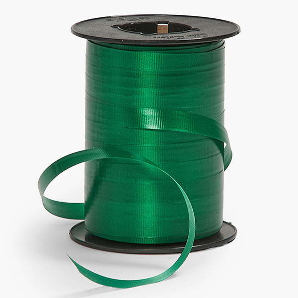 Emerald Green Curling Ribbon, 3/8"x260 yards