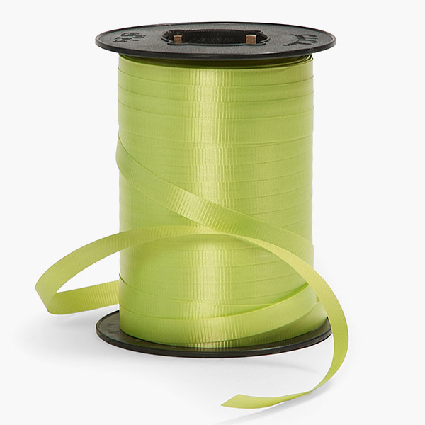 Lime Green Curling Ribbon 3/8"x260 yards
