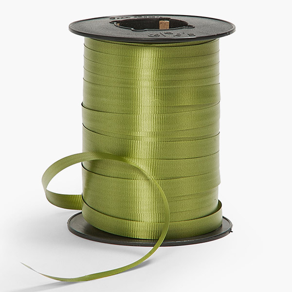 Moss Green Curling Ribbon 3/8"x260 yards