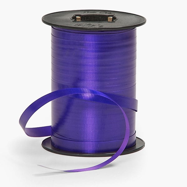 Purple Curling Ribbon, 3/8"x260 yards