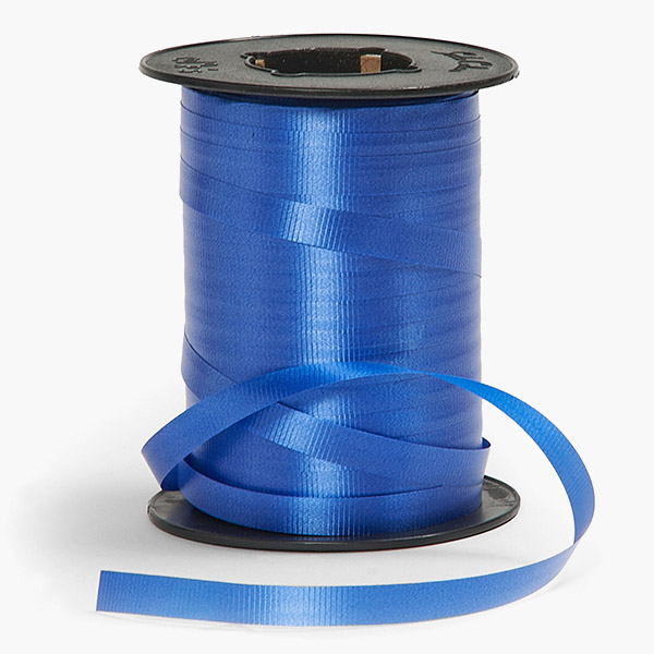 Royal Blue Curling Ribbon, 3/8"x260 yards