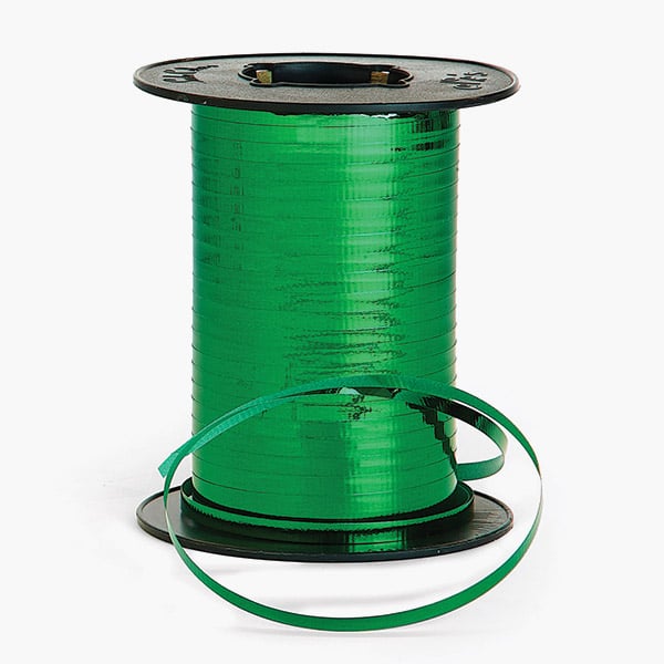 Metallic Emerald  Curling Ribbon, 3/16"x260 yards
