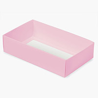 Pink Macaron and Cookie Box Base, 3.75x2.5x2