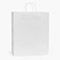 White Kraft Paper Shopping Bags, Medium 13x6x16", 100 Pack-thumbnail