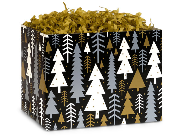 Midnight Forest Basket Box Large 10.25x6x7.5", 6 Pack