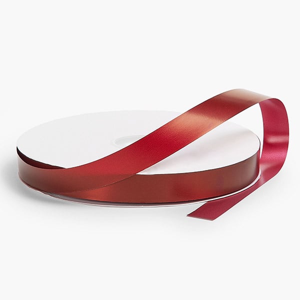 Burgundy Red Poly Ribbon, 3/4"x250 yards