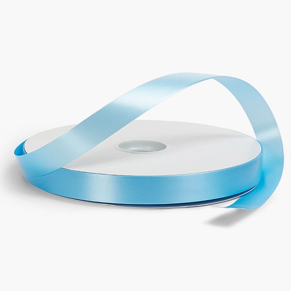 Light Blue Poly Ribbon, 3/4"x250 yards