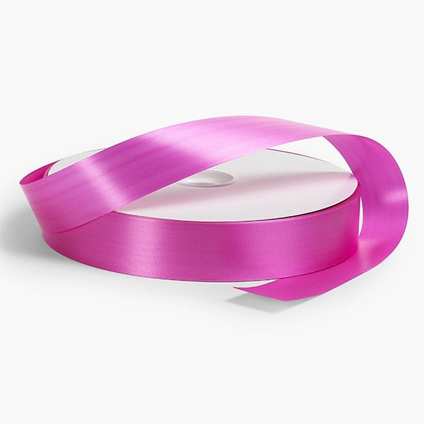 Pink Beauty Pink Poly Ribbon, 1-1/4"x250 yards