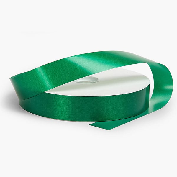 Emerald Green Poly Ribbon, 1-1/4"x250 yards