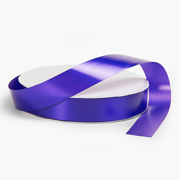 Purple Poly Ribbon, 1-1/4"x250 yards