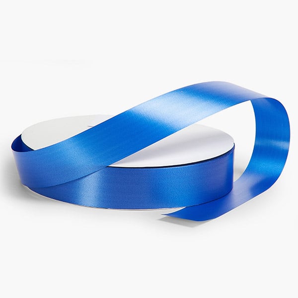 Royal Blue Poly Ribbon, 1-1/4"x250 yards