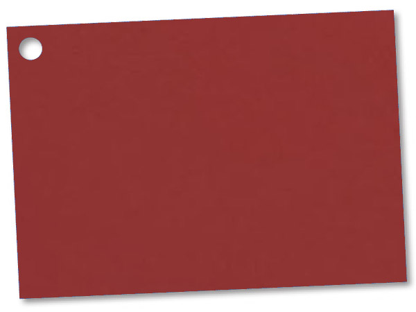 Red Matte Theme Card, 3.75x2.75", 6 Pack