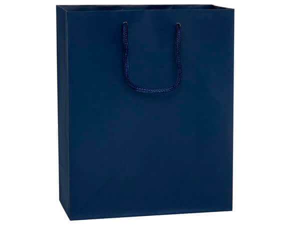 Navy Blue Matte Deluxe Gift Bags