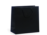 Large Matte Black Gift Bags with Handles - 20 Pack - 13x5x10 Inch - Craft  Bags for Clothes, Lunch, Party Favors