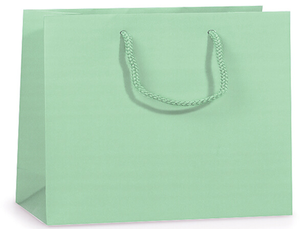 Aqua Matte Gift Bags, Vogue 16x6x12", 100 Pack