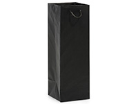 Black Matte Gift Bags, Vogue 16x6x12, 100 Pack