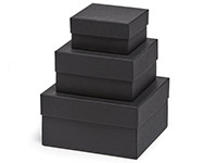 2 Unit Golden Midnight Nested Boxes Small 3 Piece Square Unit Pack 1