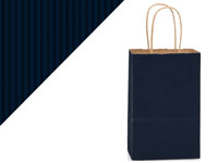 Navy Blue Shopping Bags Cub Bulk Nashville Wraps