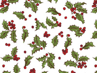 Glick Publishing - 6 Packs Red Tree Christmas Tissue Paper #TPBX01