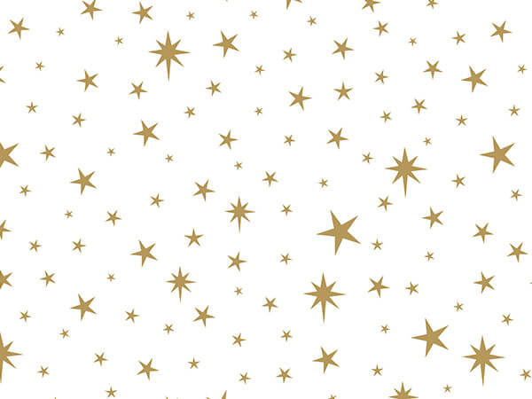 wrapping paper stars