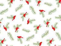 Snowflake Flurry Christmas Tissue, 20x30, 12 Soft Fold Sheets