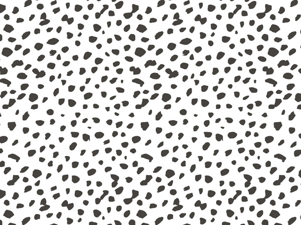 Dalmatian Dots Tissue Paper 20x30", Bulk 240 Sheet Pack
