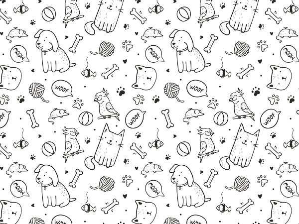 Pet Party Tissue Paper 20x30", 12 Soft Fold Sheets