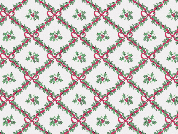 Trellis Tidings Tissue Paper, 20x30", Bulk120 Sheet Pack