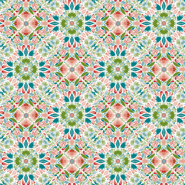 Mosaic Tile Tissue Paper, 20x30", 12 Soft Fold Sheets